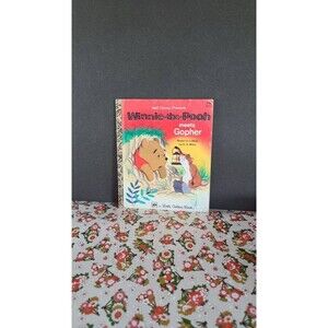Winnie-the-Pooh Meets Gopher, A Little Golden Book